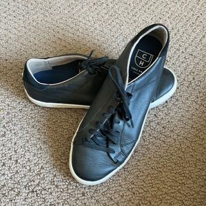 Black leather Cole Haan sneakers